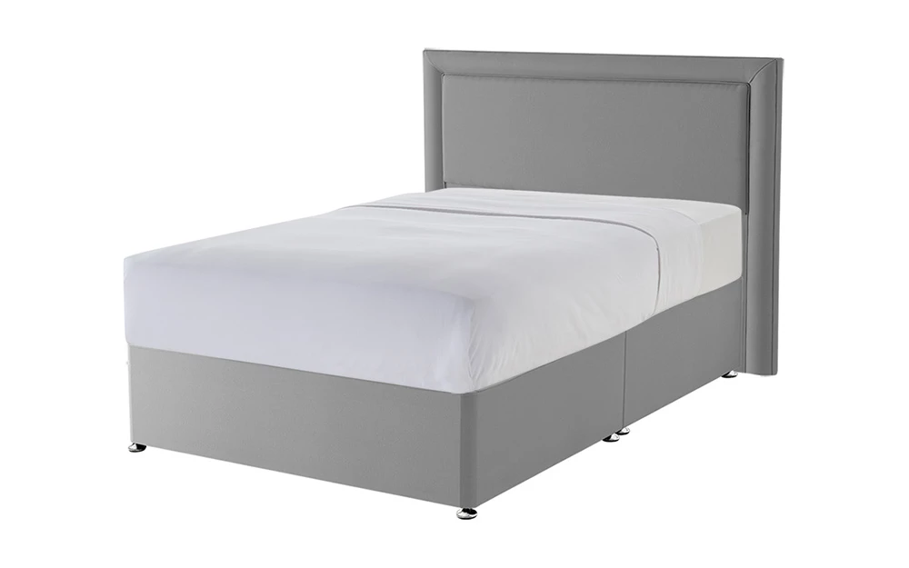 Silentnight Divan Palermo Slate Grey Full