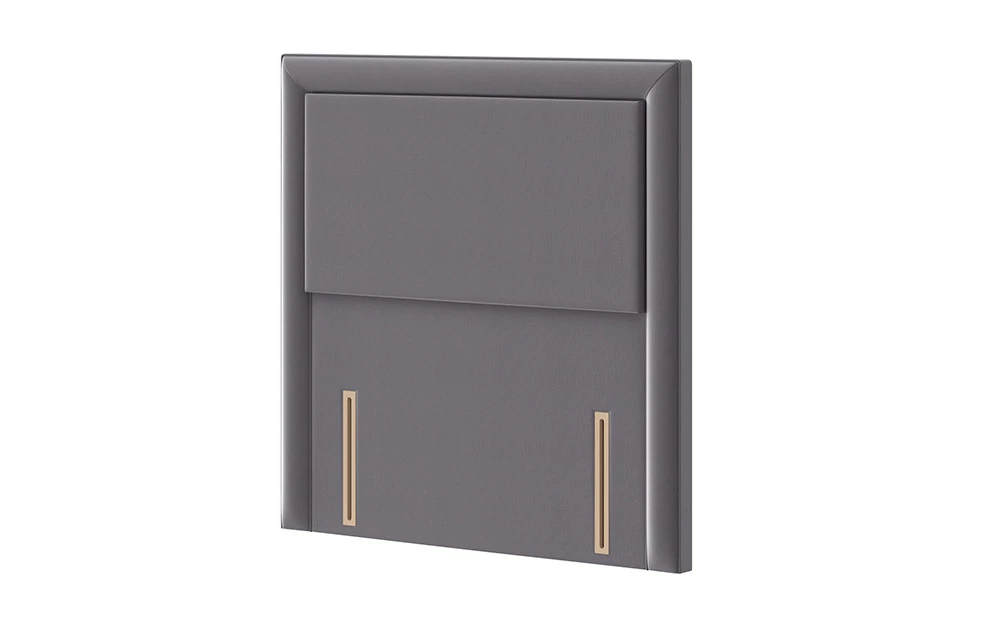 Silentnight Divan Palermo Slate Grey Headboard Full
