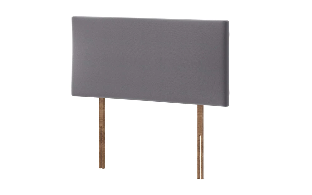 Silentnight Divan Paris Slate Grey Headboard Full