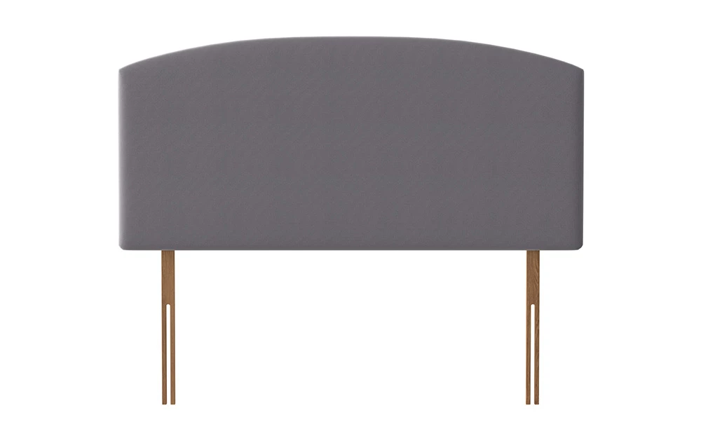 Silentnight Divan Selene Slate Grey Headboard Full Front