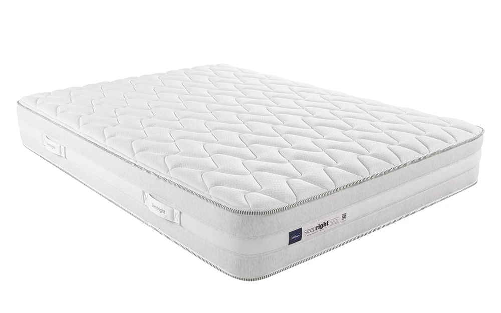 Silentnight Memory 2000 Pocket Mattress Side View