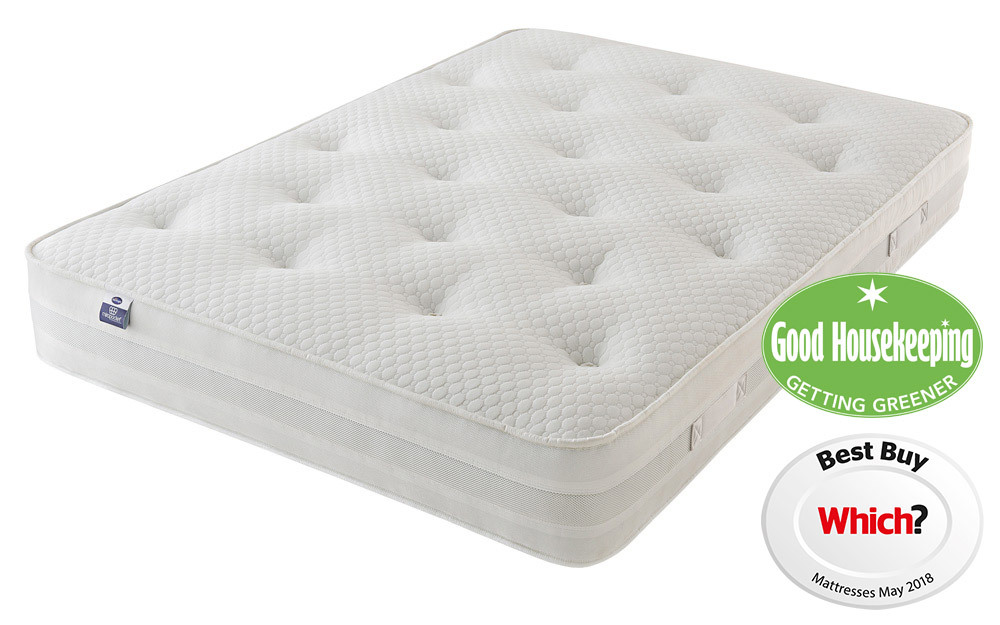 The Silentnight Sofia 1200 Mirapocket Mattress is a supportive pocket sprung mattress