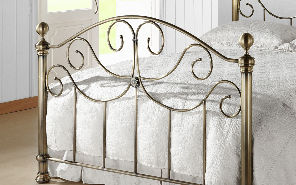 Time Living Victoria Metal Bed Frame Mattress Online