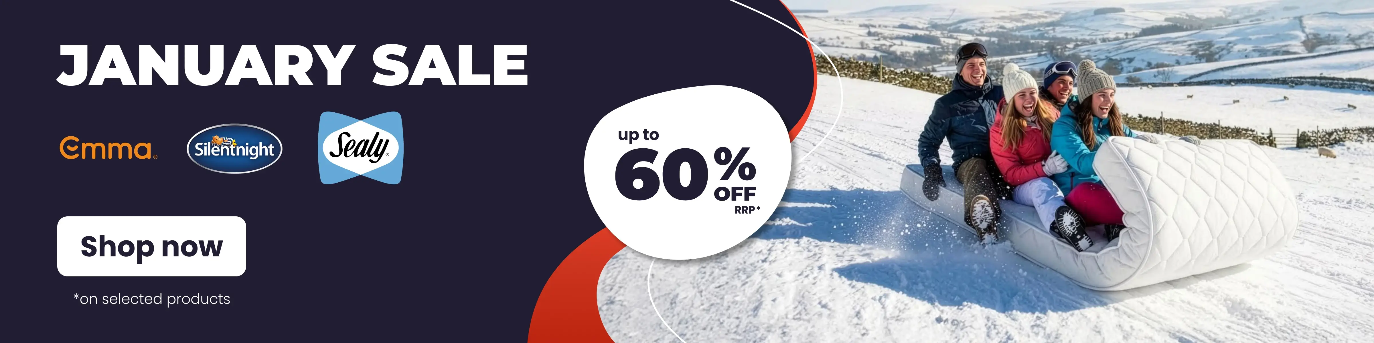 January Sale - Save up to 60% off RRP*