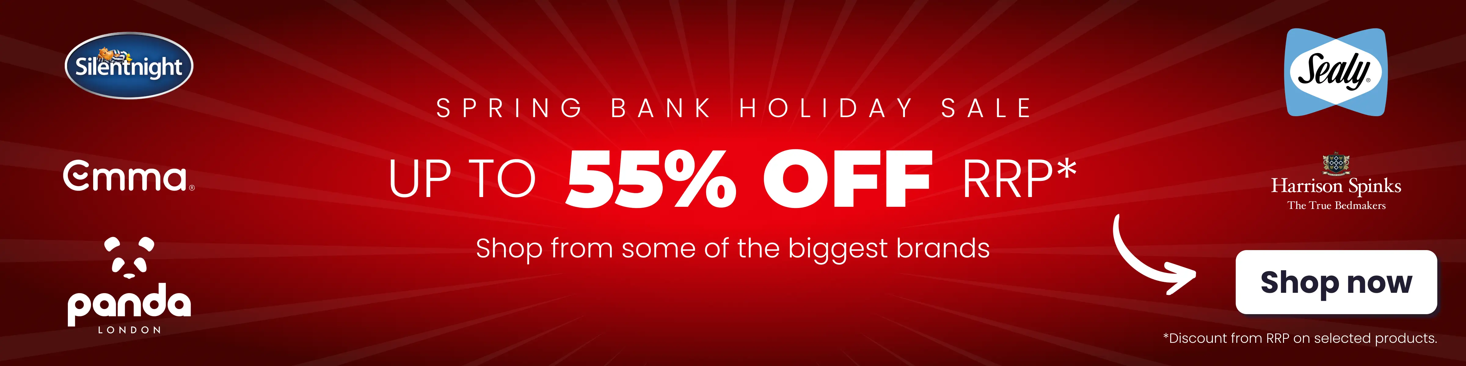 Spring Bank Holiday Sale