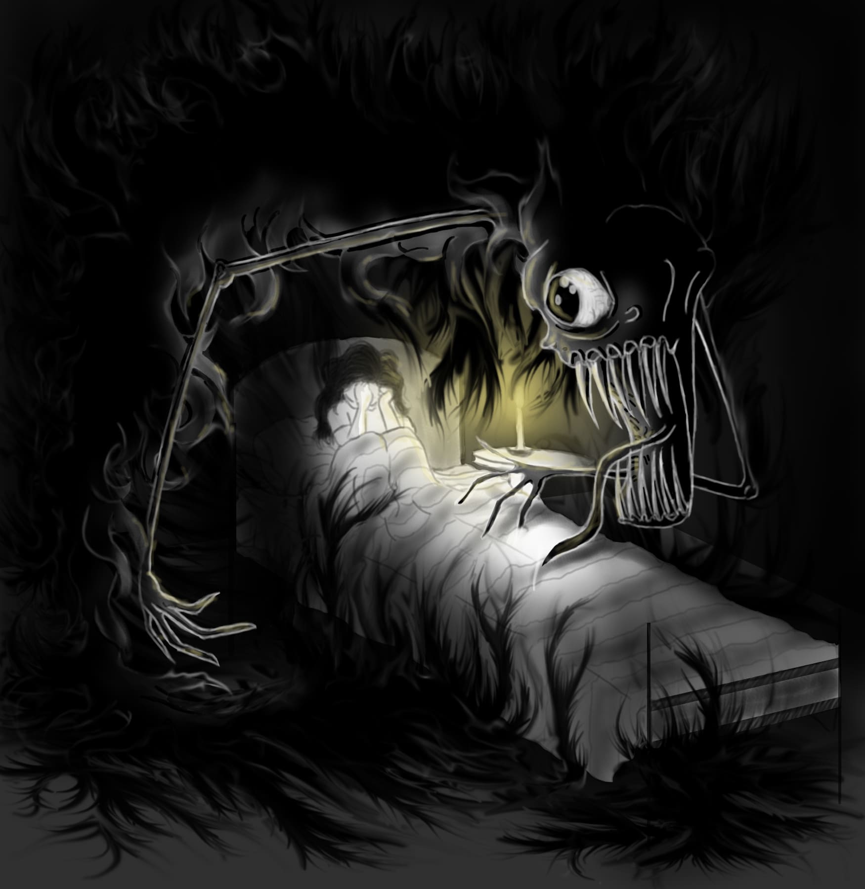 Duérmete, Mi Nińo lullaby illustration from Spain