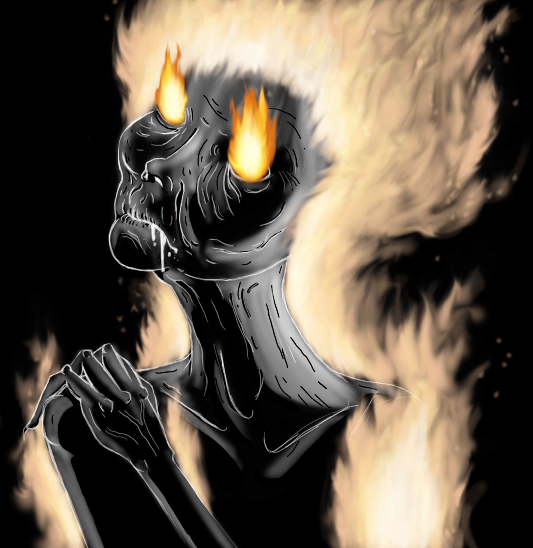 Dodo Piti Popo lullaby illustration from Trinidad