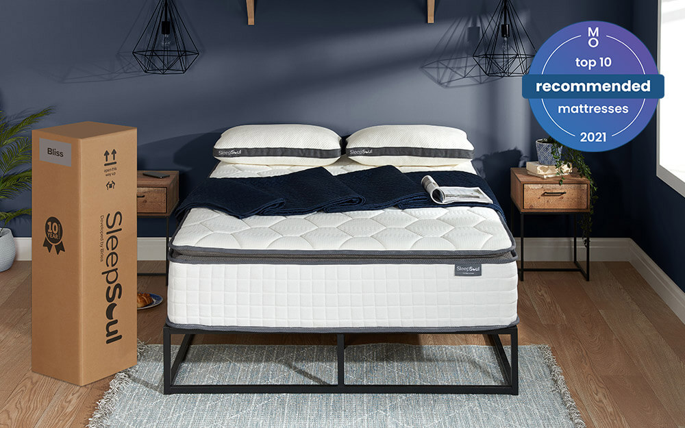 SleepSoul Bliss 800 Pocket Pillow Top Mattress